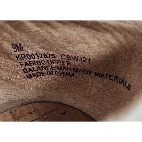 Korks Shoes Womens 9 M Palmer Floral Embroidered Ballet Flats KR0012875 Beige - Picture 7 of 8